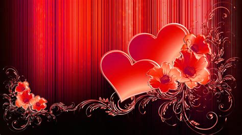 Valentine Hearts wallpaper | love | Wallpaper Better