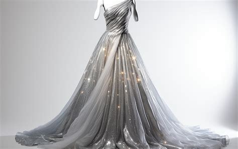 Premium AI Image | Sparkling Evening Dress