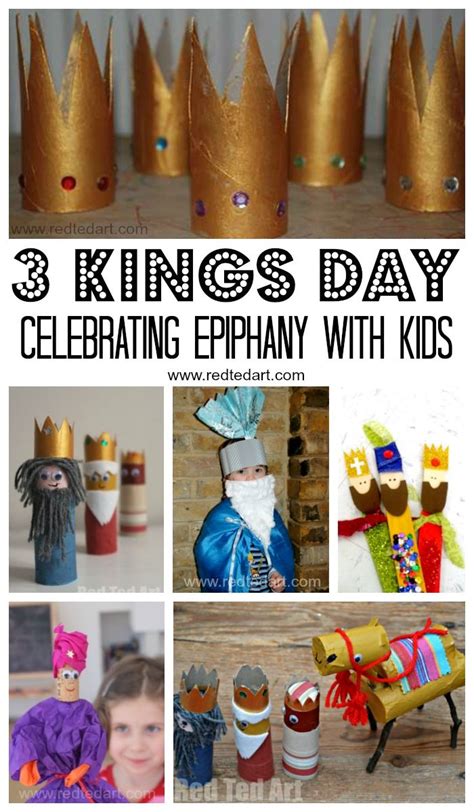 Three Kings Day Crafts - Red Ted Art - Kids Crafts | Epiphany crafts, 3 ...