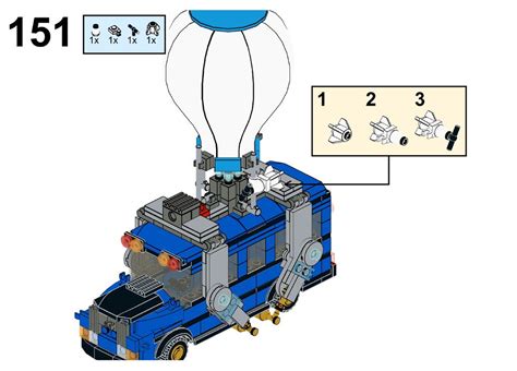 LEGO MOC Fortnite Battle Bus by MOMAtteo79 | Rebrickable - Build with LEGO