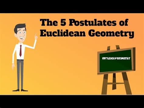 The 5 Postulates of Euclidean Geometry | MooMooMath and Science