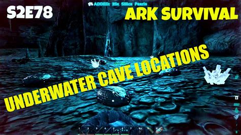 Ark island underwater cave