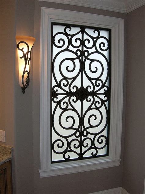 28 best Wrought Iron Window Grill images on Pinterest | Window grill ...