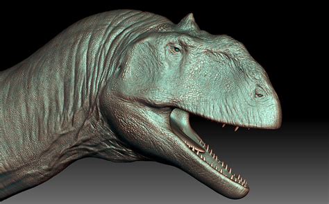 Digital Duck (Max Bellomio) on Twitter: "WIP Majungasaurus model ...