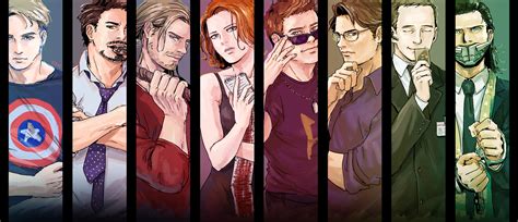 Avengerss - The avengers anime Photo (31483437) - Fanpop