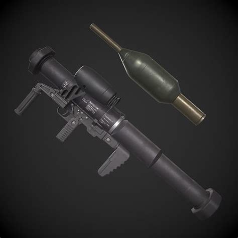 3D model Panzerfaust-3 VR / AR / low-poly | CGTrader