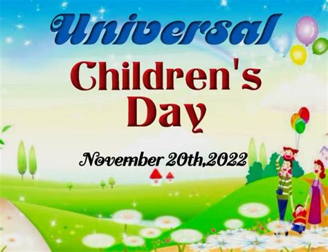 Copy of universal children's day flyer | PosterMyWall