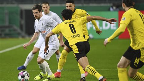 Jadon Sancho fires Dortmund into German Cup semifinals