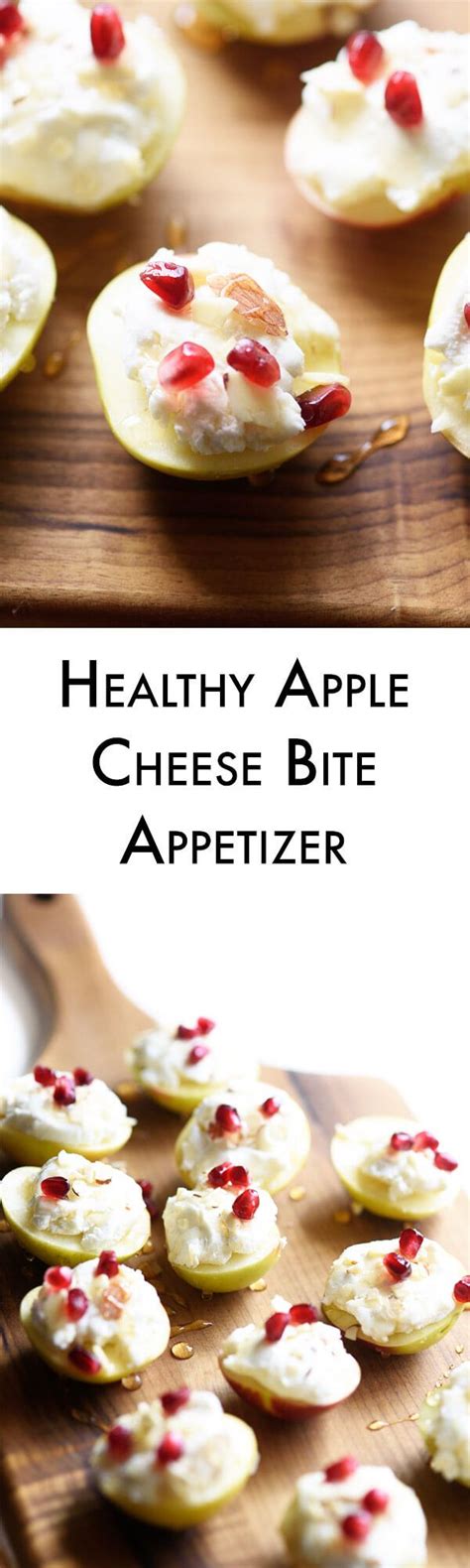 Healthy Apple Cheese Bites | Easy and Delicious Recipe