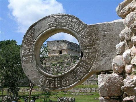 The Aztec ball game had a distinctive court known as the tlachtli or ...