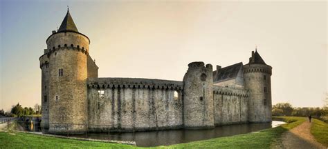 Suscinio, France. This Medieval castle was used by the Dukes of ...