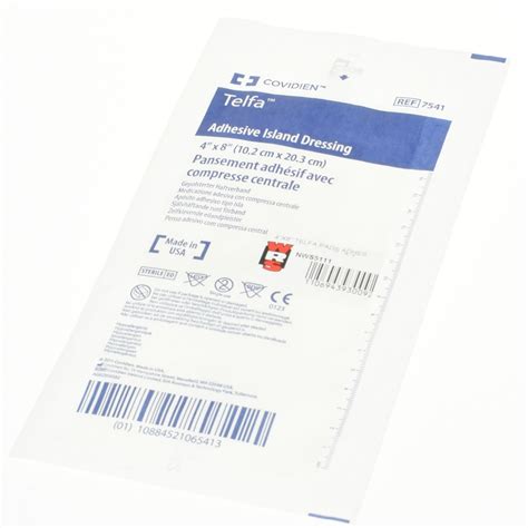 KREISERS TELFA PADS WITH ADHESIVE BACK - 4" X 8" | WRS