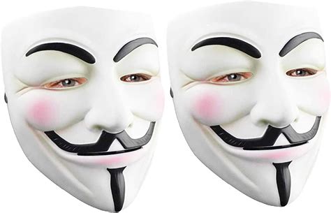 Amazon.com: Hacker Mask for Halloween Costume - V for Vendetta Mask ...