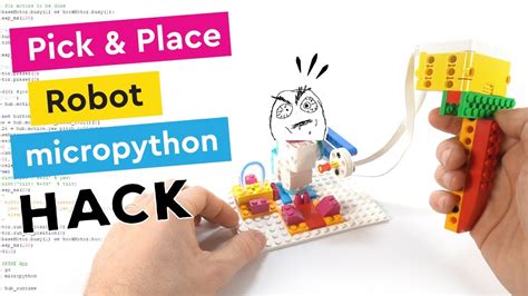 How to make a Pick and Place Robot with LEGO SPIKE Essential - complete ...