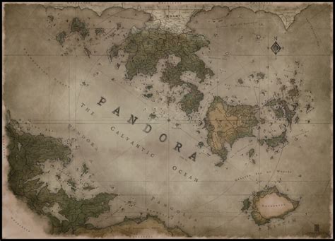 Pandora World Map Fantasy Map Fantasy World Map World Map | Images and ...