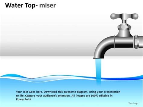 Flowing Water Tap PowerPoint Slides And Ppt Diagram Templates ...