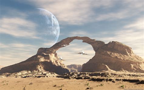 Alien Planet Landscapes Wallpaper - WallpaperSafari