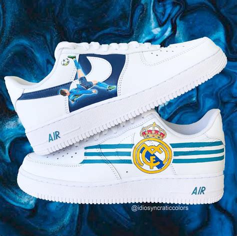 Real Madrid Ronaldo Air Force 1 Custom - Daniel Customs