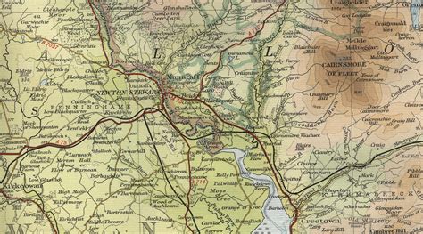 Newton Stewart Map