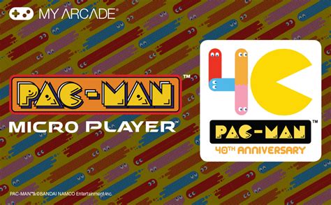 Amazon.com: My Arcade Pac-Man 40th Anniversary Micro Player, Fully ...