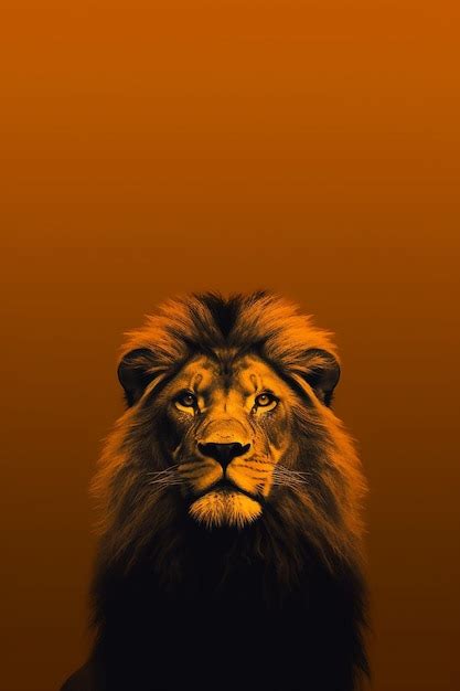 Premium AI Image | Illustration of a lion as a symbol of strength