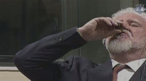 War criminal Slobodan Praljak used cyanide to kill himself in court ...