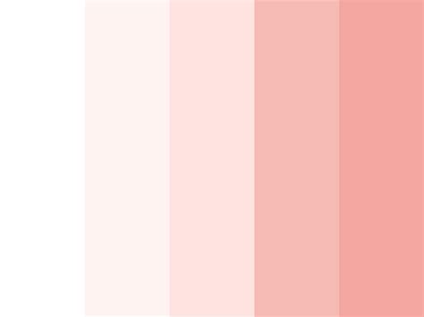 White Pink Color Palette