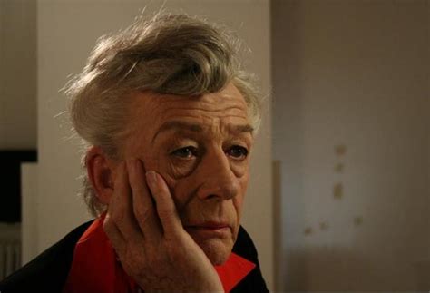 John Hurt as Quentin Crisp in An Englishman in New York