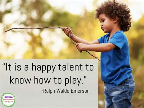 Inspiring Quotes About Play - The Kindergarten Connection