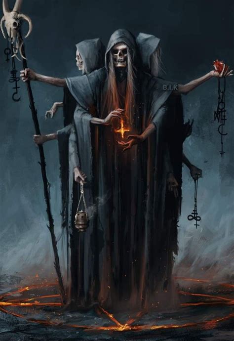 Pinterest | Dark fantasy art, Grim reaper art, Satanic art