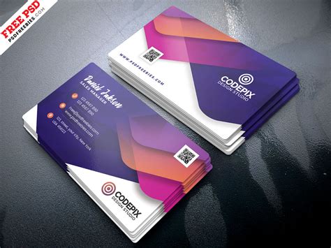 Premium Business Card Design PSD | PSDFreebies.com