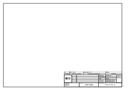 Technical Drawing Template