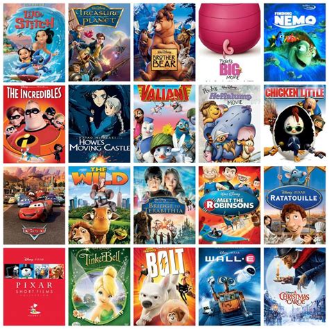 2002-2009 Disney movies in order of release. | Disney collage, Walt ...