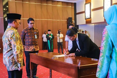 Sekjen Kemnaker Lantik Pejabat Fungsional Widyaiswara Ahli Utama ...