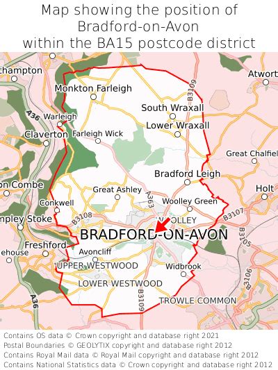 Where is Bradford-on-Avon? Bradford-on-Avon on a map