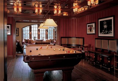 Billiard Room Decor, Pool Room Ideas, Decor Interior Design, House ...