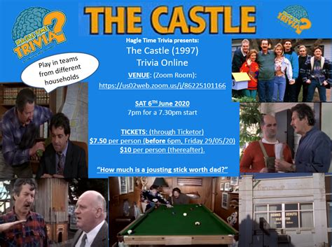 The Castle (1997) Online Trivia Hagle Time Trivia - Information