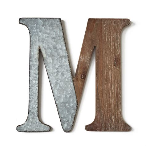 Decorative Wooden Wall Hanging Letters - Lots Large A-Z Wooden Letters ...