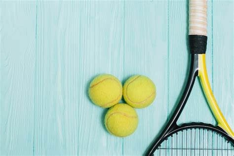 Free Photo | Tennis equipment for playing