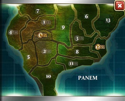 Official Map of Panem by Zaduky500 on DeviantArt