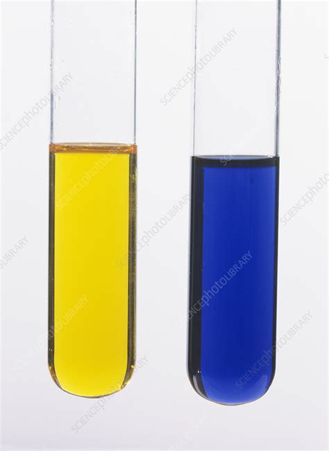 Bromothymol blue indicator - Stock Image - A500/0499 - Science Photo ...