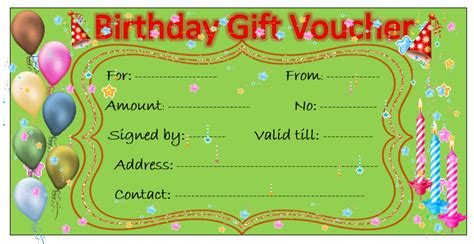 Free Gift Voucher Templates - Word Templates for Free Download