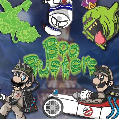 Boo-Busters enamel pins bring together Ghostbusters and Luigi's Mansion ...