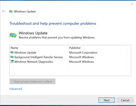 Windows Update Troubleshooter Tool - Microsoft Community