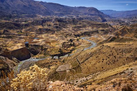 Valley of Colca River, Peru | Natural landmarks, Peru, Refugee