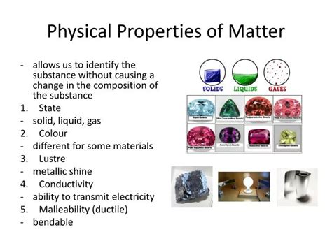 PPT - Physical Properties of Matter PowerPoint Presentation, free ...