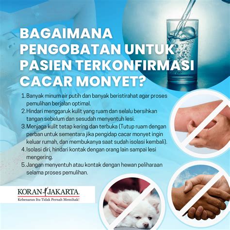 Bagaimana Pengobatan Pasien Terkonfirmasi Cacar Monyet? - Infografis ...