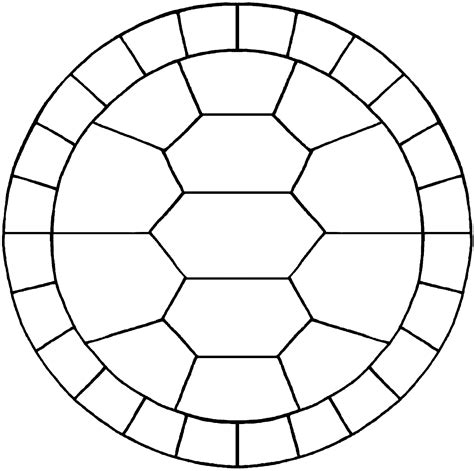 turtle shell drawing easy - Ona Woodward