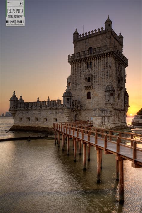 Belem Tower | A beautiful sunset in Lisbon, Portugal » Felipe Pitta ...