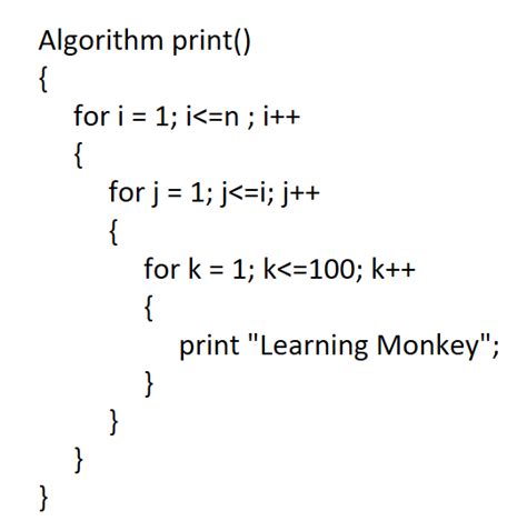 Algorithm Analysis Examples 2 Made Easy Lec: 17 - Learning Monkey